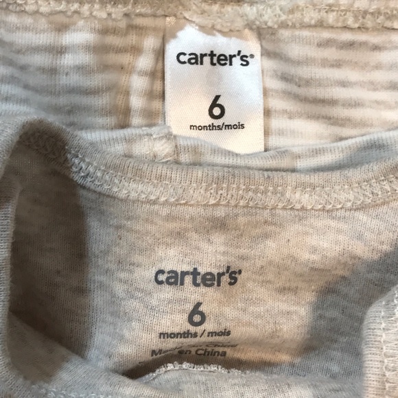 Unisex | Carter’s Baby Lamb Footie Pajamas 3pc - Picture 2 of 3